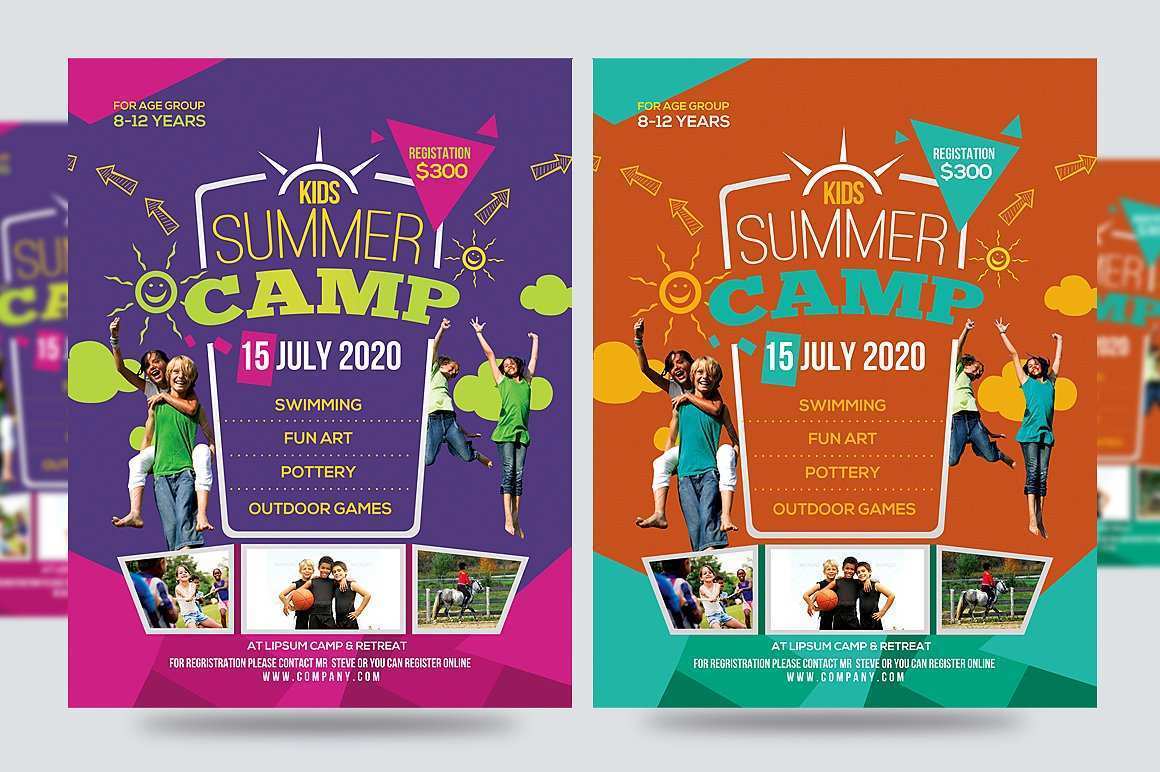 79 Blank Summer Camp Flyer Template PSD File by Summer Camp Flyer Template