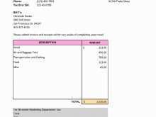 79 Create Makeup Artist Invoice Template Maker by Makeup Artist Invoice Template