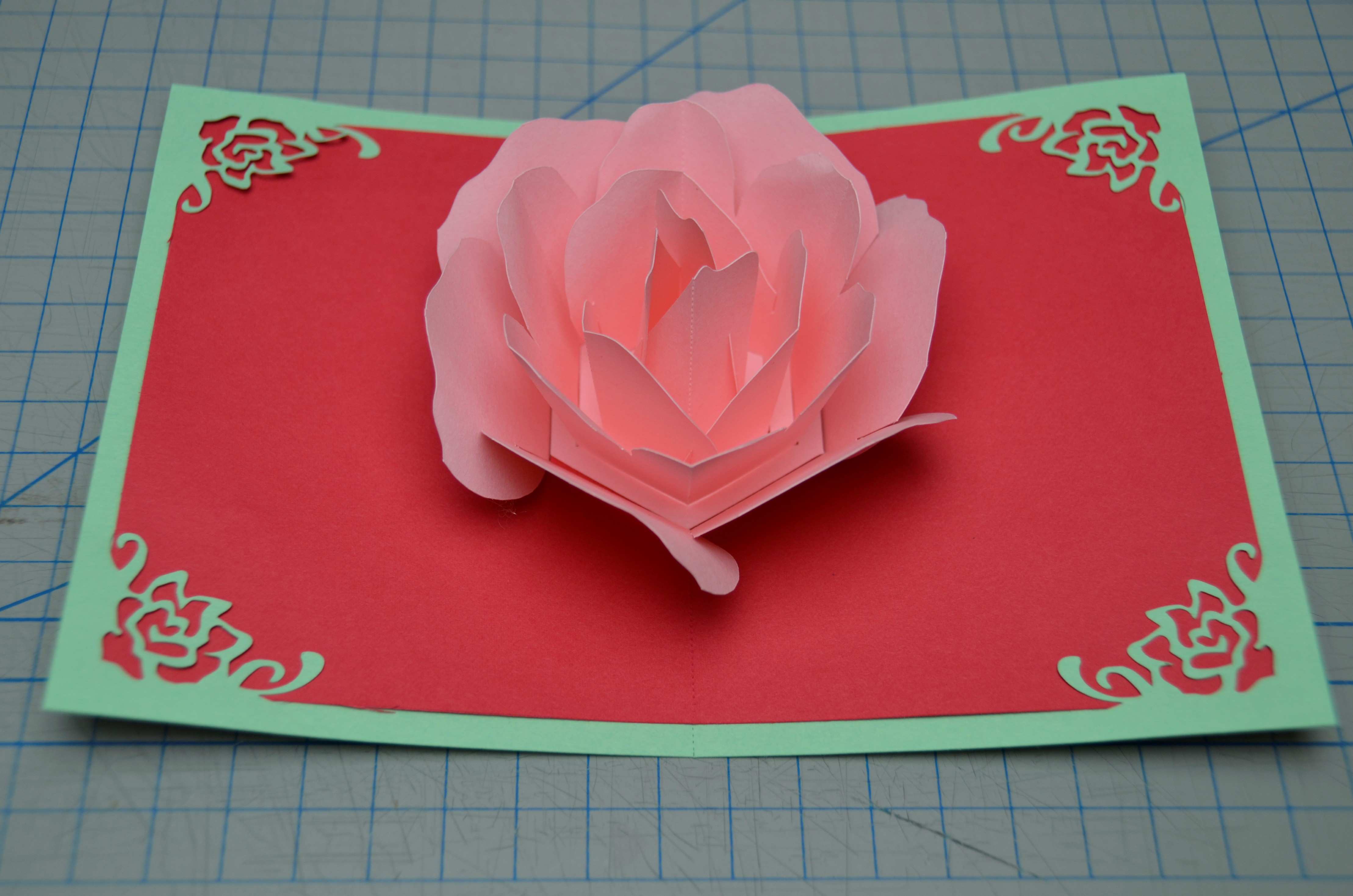 79 Create Pop Up Flower Card Templates For Free for Pop Up Flower Card Templates