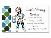 79 Customize Business Card Templates Housekeeping Formating by Business Card Templates Housekeeping