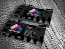 Business Cards Electrical Templates Free Download