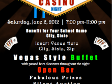 79 Customize Our Free Casino Night Flyer Blank Template With Stunning Design with Casino Night Flyer Blank Template