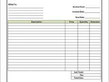 79 Format Blank Commercial Invoice Template with Blank Commercial Invoice Template