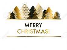 79 Format Christmas Card Template Gold Templates for Christmas Card Template Gold