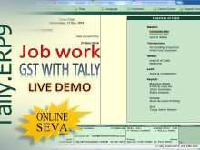 79 Format Job Work Invoice Format In Tally Layouts for Job Work Invoice Format In Tally