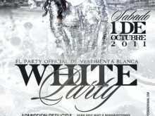 79 Free All White Party Flyer Template With Stunning Design for Free All White Party Flyer Template