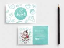 79 Free Cake Business Card Template Illustrator Maker for Cake Business Card Template Illustrator