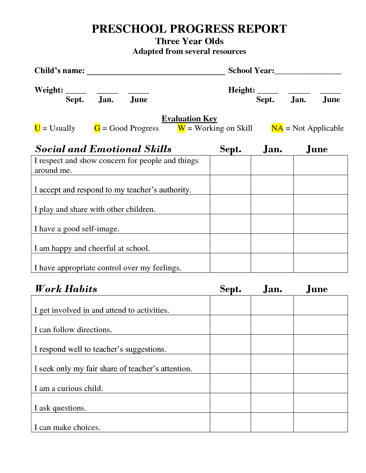 24 Free High School Report Card Template Doc For Free by High For High School Progress Report Template