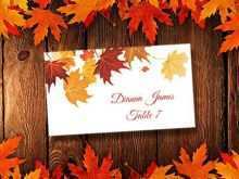 79 Free Place Card Template Thanksgiving PSD File for Place Card Template Thanksgiving