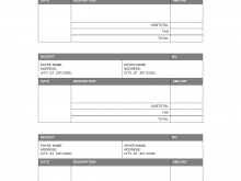 65 printable blank receipt book template layouts for blank