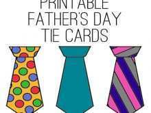 79 Online Father S Day Card Template Tie Layouts for Father S Day Card Template Tie