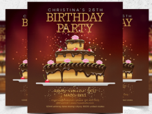79 Online Free Birthday Flyer Template Word With Stunning Design by Free Birthday Flyer Template Word
