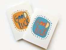 79 Online Free Printable Good Luck Card Template Photo for Free Printable Good Luck Card Template