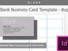 79 Printable Business Card Template In Indesign in Word with Business Card Template In Indesign