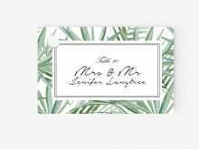 79 Printable Place Card Template On Word Photo with Place Card Template On Word