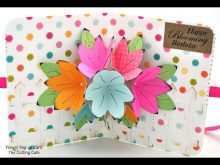 79 Printable Pop Up Flower Card Templates Now by Pop Up Flower Card Templates