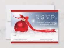 79 Report Christmas Rsvp Card Template Maker with Christmas Rsvp Card Template