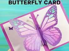 79 Report Pop Up Card Butterfly Template for Ms Word by Pop Up Card Butterfly Template
