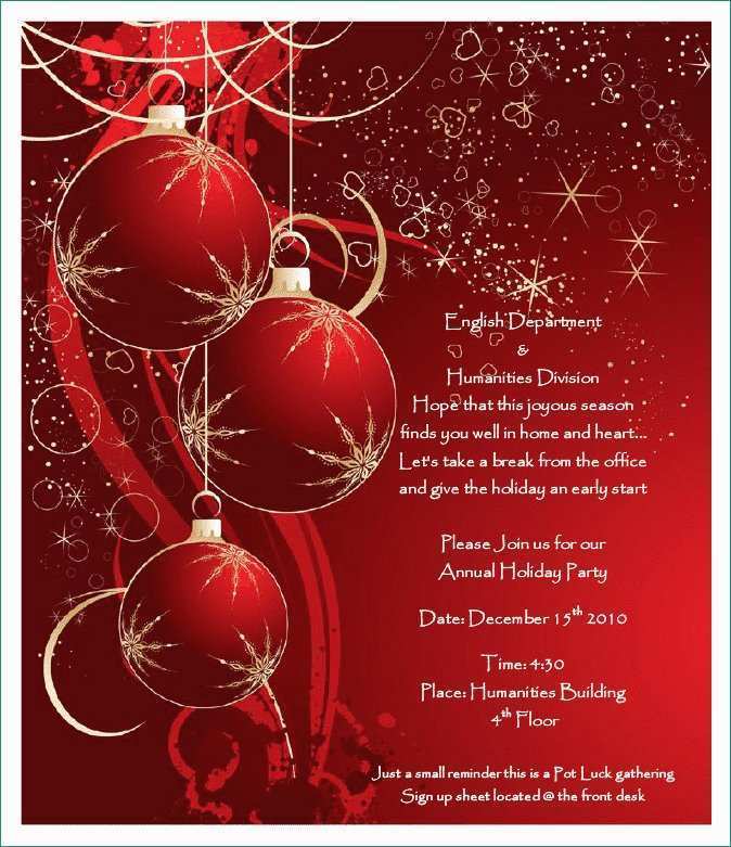 79 Standard Free Christmas Holiday Party Flyer Template Formating with Free Christmas Holiday Party Flyer Template