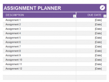 79 Standard Weekly Homework Agenda Template For Free by Weekly Homework Agenda Template