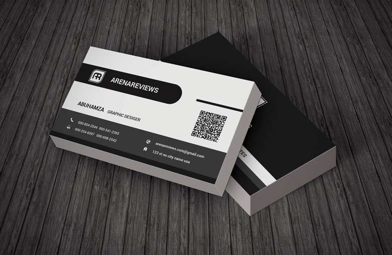 79 The Best Name Card Template Black And White Layouts for Name Card Template Black And White