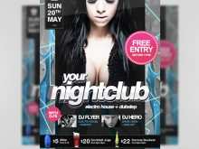 79 The Best Nightclub Flyer Template Download by Nightclub Flyer Template