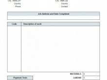 Personal Invoice Template Doc