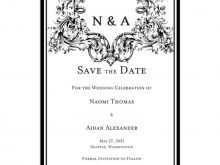 79 The Best Save The Date Card Template For Word Maker by Save The Date Card Template For Word
