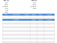 Tax Invoice Template Including Gst