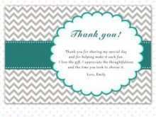 79 The Best Thank You Card Template Engagement Party for Ms Word with Thank You Card Template Engagement Party