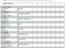 79 Visiting Exercise Class Schedule Template in Word by Exercise Class Schedule Template