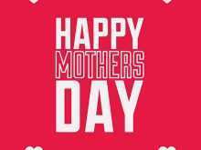 80 Best Happy Mothers Day Card Template Free in Photoshop by Happy Mothers Day Card Template Free