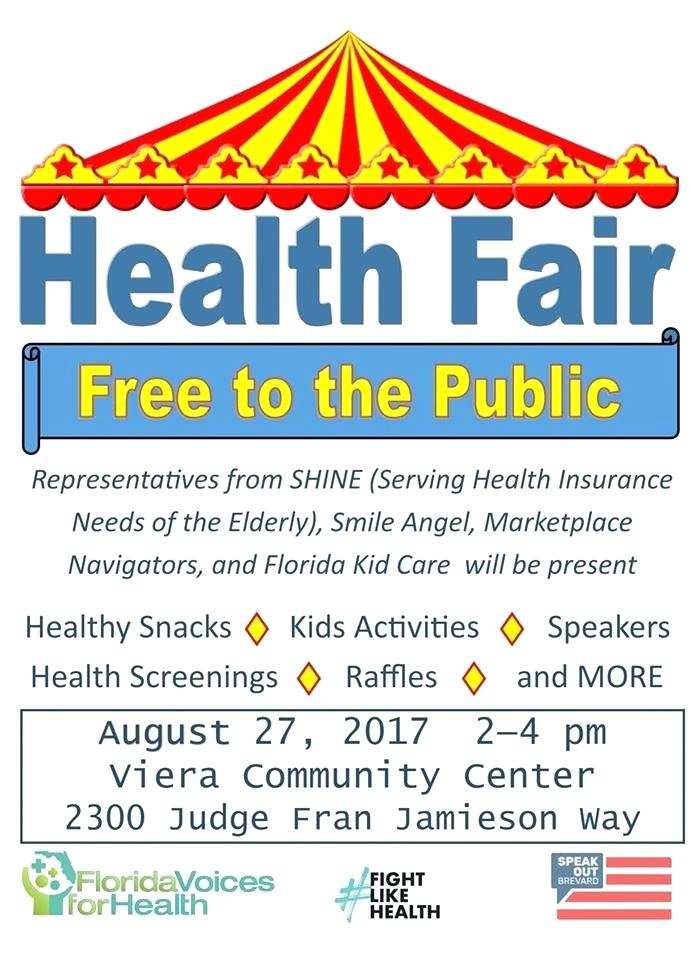 Health Fair Flyer Templates Free - Cards Design Templates