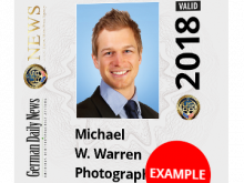80 Best Journalist Id Card Template Formating with Journalist Id Card Template