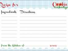 80 Best Template For Christmas Recipe Card Maker for Template For Christmas Recipe Card
