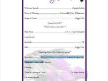 80 Blank Birthday Party Agenda Template Now for Birthday Party Agenda Template