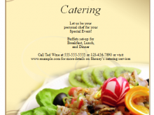 80 Blank Food Catering Flyer Templates For Free by Food Catering Flyer Templates