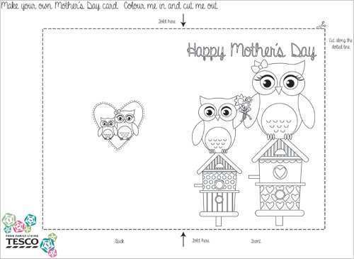 80 Blank Mother S Day Card Printable Template Now for Mother S Day Card Printable Template