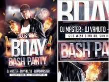 80 Create Free Birthday Bash Flyer Templates With Stunning Design by Free Birthday Bash Flyer Templates