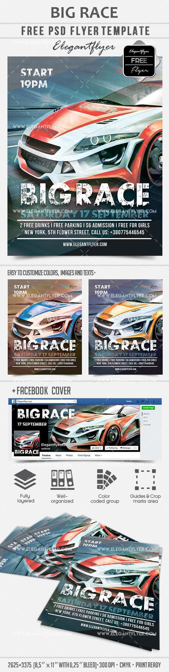 80 Create Free Race Flyer Template Formating with Free Race Flyer Template