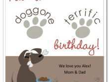 80 Creating Dog Birthday Card Template Layouts by Dog Birthday Card Template