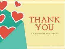 80 Creating Thank You For Your Support Card Template Formating with Thank You For Your Support Card Template