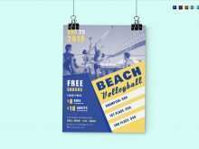 80 Creating Volleyball Flyer Template Free Download with Volleyball Flyer Template Free
