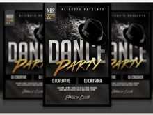All Black Everything Party Flyer Template
