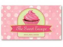 80 Cupcake Business Card Template Design Maker by Cupcake Business Card Template Design