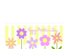 80 Customize Mothers Card Templates Excel Maker for Mothers Card Templates Excel