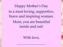 80 Customize Mothers Day Card Templates Word For Free with Mothers Day Card Templates Word