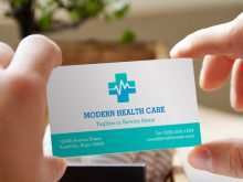 Business Card Template Healthcare