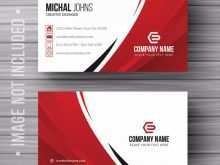 80 Customize Our Free Red Business Card Template Download in Word with Red Business Card Template Download