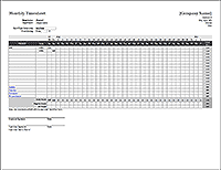 80 Excel 2010 Time Card Template With Stunning Design for Excel 2010 Time Card Template